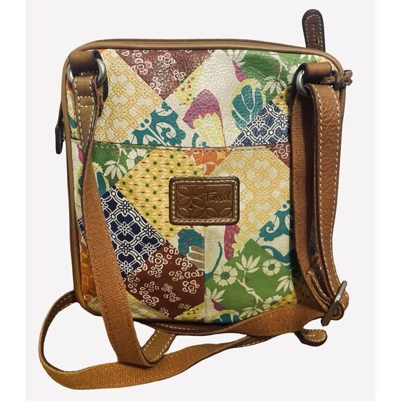 Fossil Vintage Crosstown Patchwork Crossbody - Picture 3 of 9